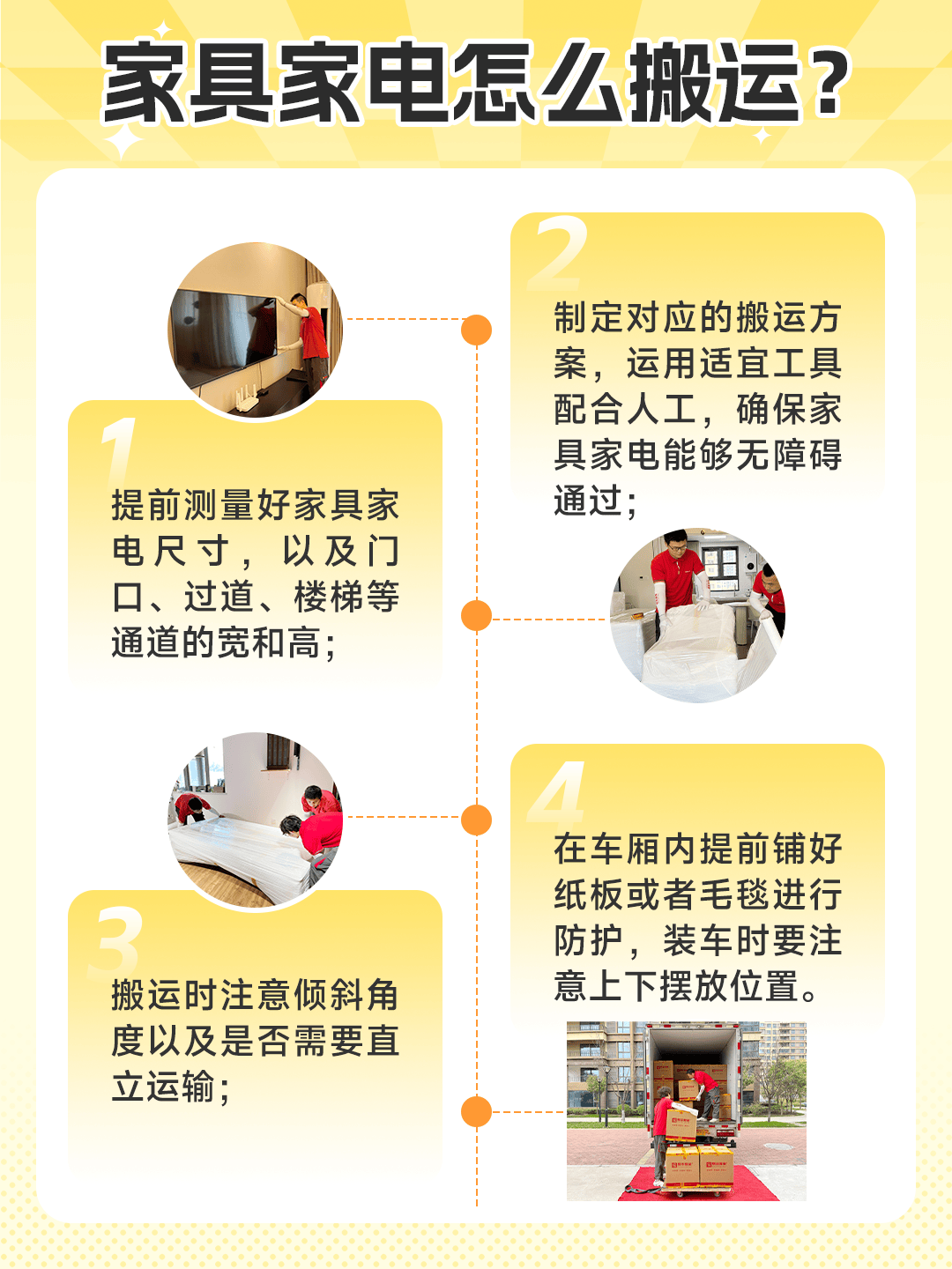 家具家电搬家车型如何选？收费如何？一文详解！